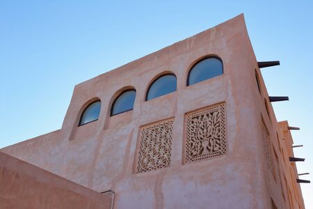 Old Town Dubai bastakiya areaのeditorial素材