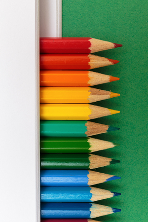 colored pencilsの写真素材