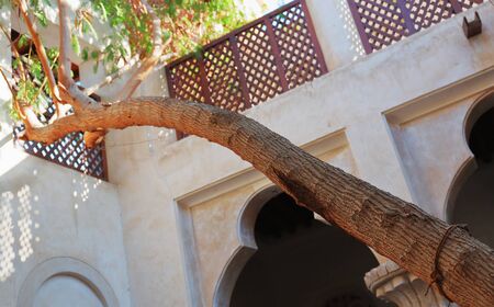 Old Town Dubai bastakiya areaの写真素材