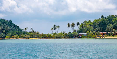 Tropical island in southern Thailandの写真素材