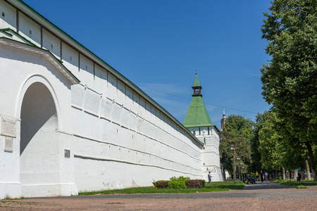 SERGIEV POSAD, RUSSIA - June 22, 2018: The famous Holy Trinity-St. Sergius Lavraのeditorial素材