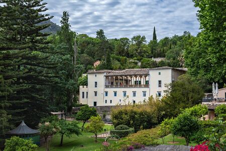 Majorca, Spain - 28.05.2019: General View of La Granja de Esporles the museum of tradition with...