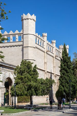 Palma de Mallorca, Spain - 01.06.19: Lonja de Palma building at Palma de Mallorca, Spainの写真素材