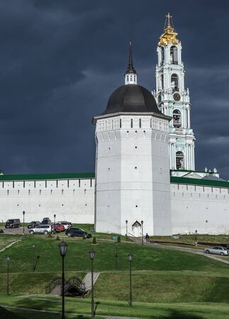 General view of Sergiev Posad, Russiaの写真素材