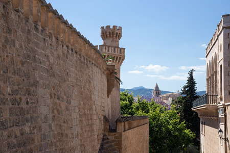 Cathedral of Palma de Mallorca, Spainのeditorial素材