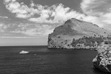 Seascape. North coast of the island of Mallorca, Spain