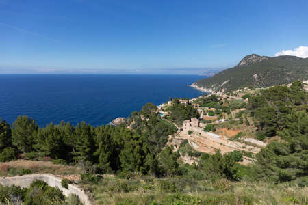 West coast of Mallorca, Spainの写真素材