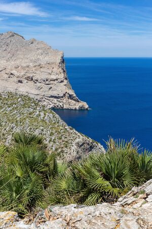 Scenic views of the famous Cape de Formentor, Mallorca Spainの写真素材