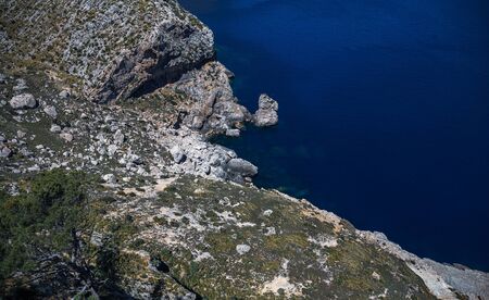 Scenic views of the famous Cape de Formentor, Mallorca Spainの写真素材