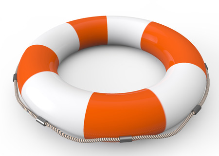 Lifebuoy  Isolated on white