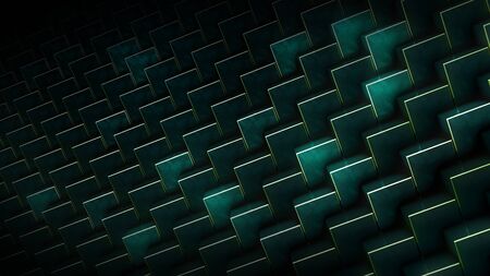Green marble material cubes backgroundの写真素材