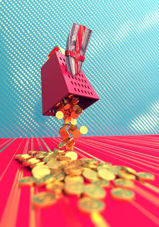 Totally ordinary good money graterの写真素材