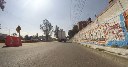 Highway in Mexicoのeditorial素材
