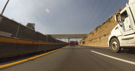 Highway in Mexicoのeditorial素材