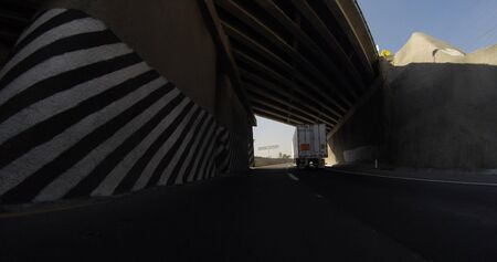 Mexican highway bridgeの写真素材