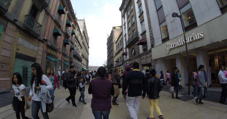Daily life on the streets of Mexico Cityのeditorial素材