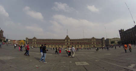 Daily life on the streets of Mexico Cityのeditorial素材