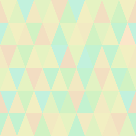 Pattern of multicolored triangles, warm summer colorful background, vector illustration.のイラスト素材