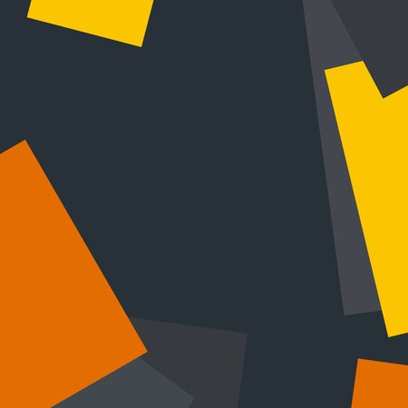 Flat lay background, trendy bright colorful background in material design style, digital design, vector illustrationのイラスト素材