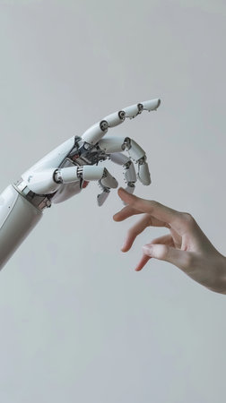 Comparison of artificial intelligence and humanの素材