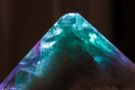a small glowing christal pyramid