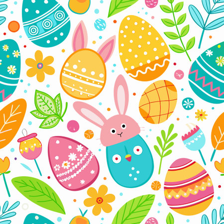 Whimsical Easter Patternの素材