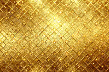 Golden mosaic texture backgroundの素材