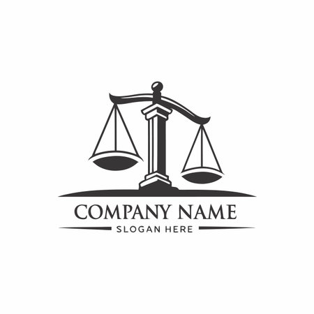 Balanced scalesのイラスト素材