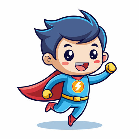 Cartoon superheroのイラスト素材