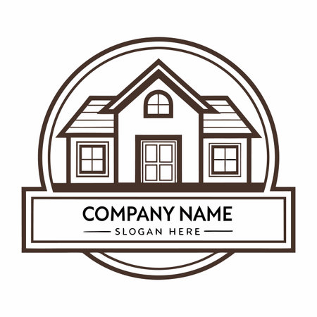 Real Estate, Property and Construction Logo design for your business or companyのイラスト素材