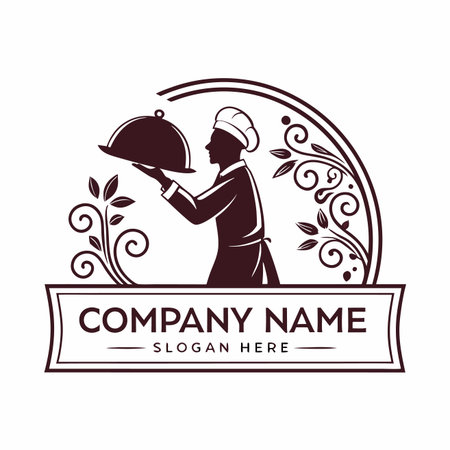 Young man sitting at desk with laptop, chatting with friends or colleagues. Vector illustration in flat styleのイラスト素材