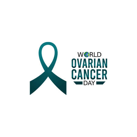 vector graphic of world ovarian cancer day good for world ovarian cancer day celebration.のイラスト素材