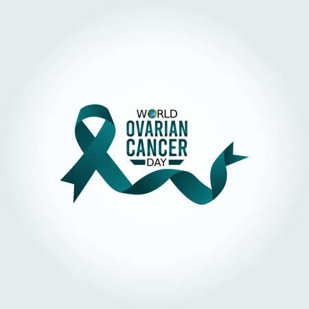 vector graphic of world ovarian cancer day good for world ovarian cancer day celebration.のイラスト素材