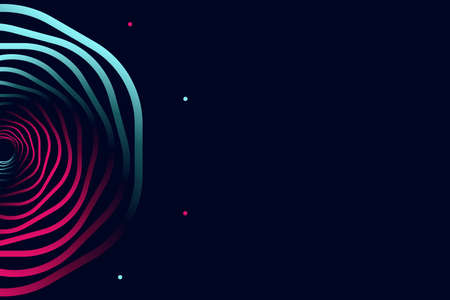 vector graphic of spiral background. flat design. flyer design.flat illustration.