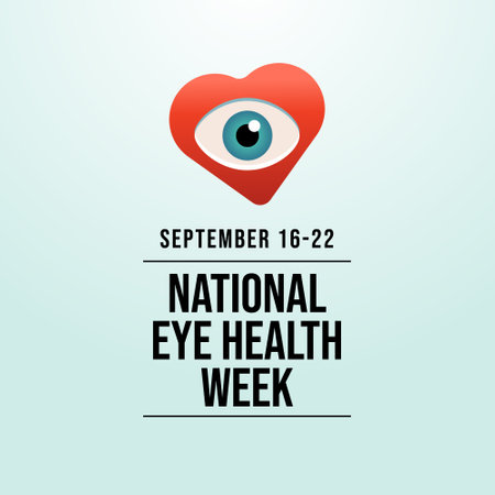 vector graphic of National Eye Health Week ideal for National Eye Health Week celebration.のイラスト素材