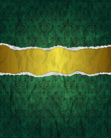 Vintage green grunge backgroundのイラスト素材