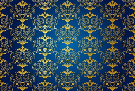 Seamless floral patternのイラスト素材