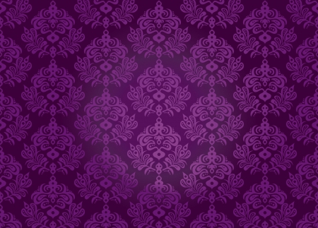 Damask seamless patternのイラスト素材