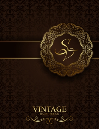 vintage backgroundのイラスト素材