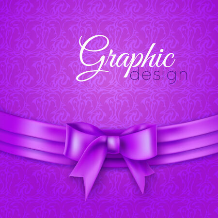 background with bowのイラスト素材