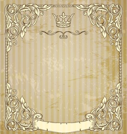 vintage backgroundのイラスト素材