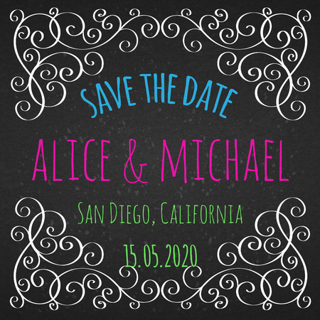 page decoration calligraphic design elements templateのイラスト素材