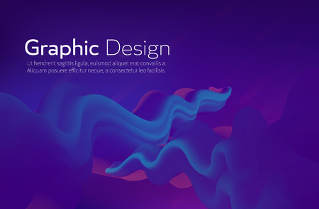 fluid shape, liquid waveのイラスト素材