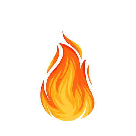 Hot flaming elementのイラスト素材