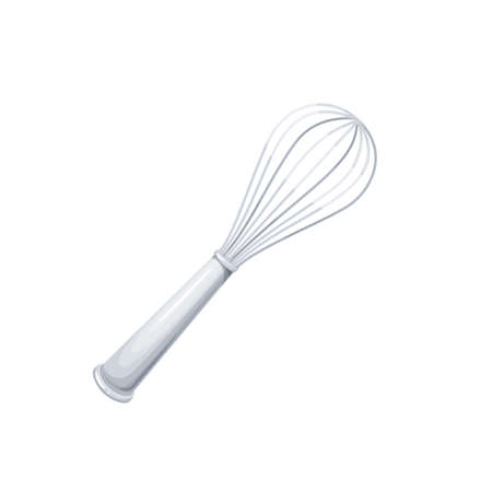 Metal whisk iconのイラスト素材