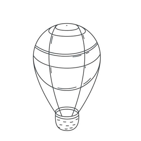 Air Balloonのイラスト素材