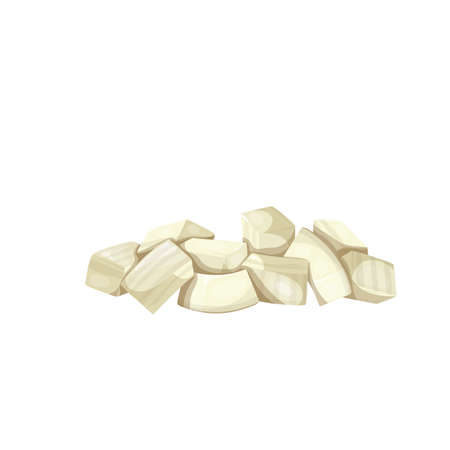 Chopped onionのイラスト素材