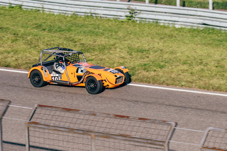 KAZAN, RUSSIA - August 13: No. 10 ShortCut of KB 527 during 4-hour marathon of Russian Endurance Challenge on Augst 13, 2017 at Kazan, Russia.のeditorial素材