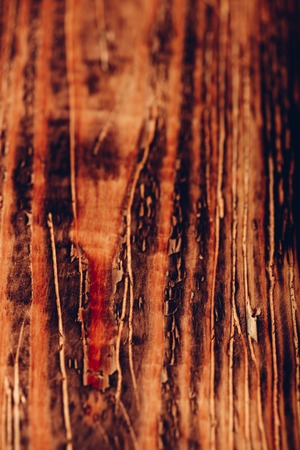 Old wooden surface with scratch and stains