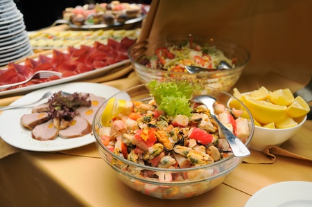 Catering foodの写真素材